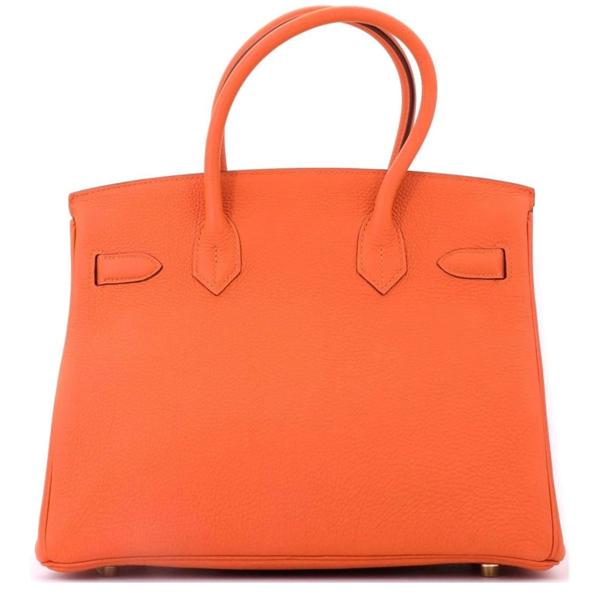 Birkin Handbag Orange Togo with Gold Hardware 30, Orange