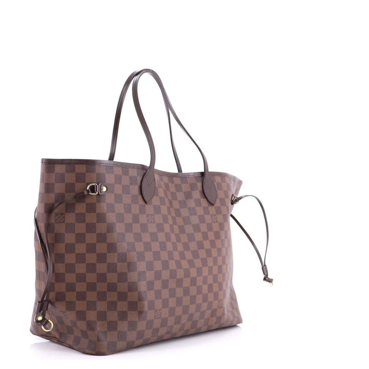 Louis Vuitton Never Full Tote Damier GM, Brown