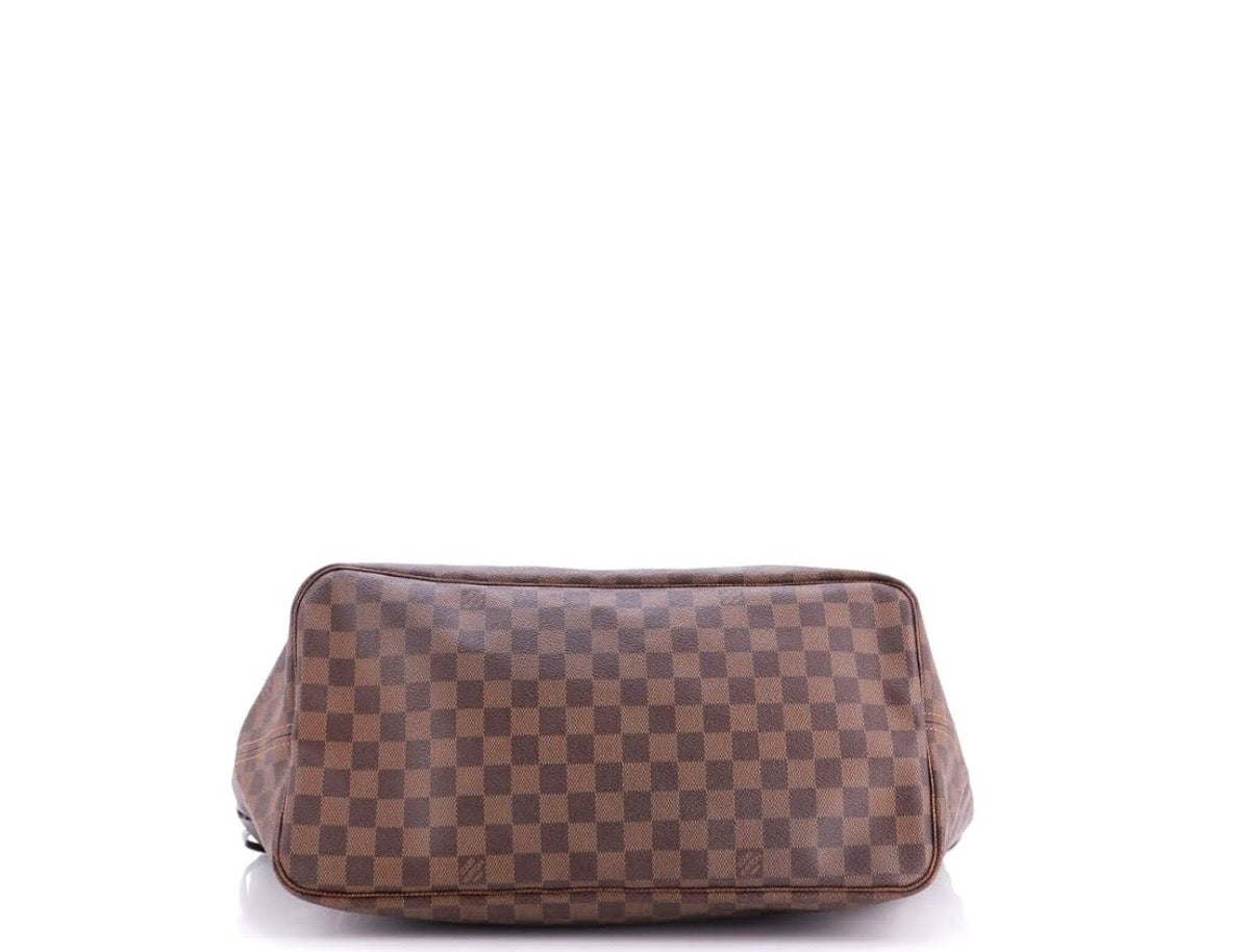 Louis Vuitton Never Full Tote Damier GM, Brown