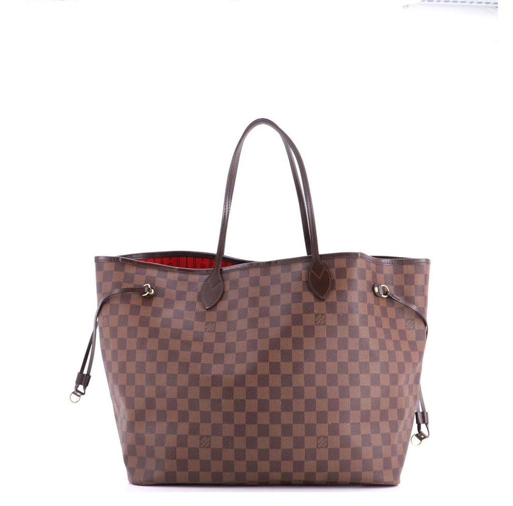 Louis Vuitton Never Full Tote Damier GM, Brown