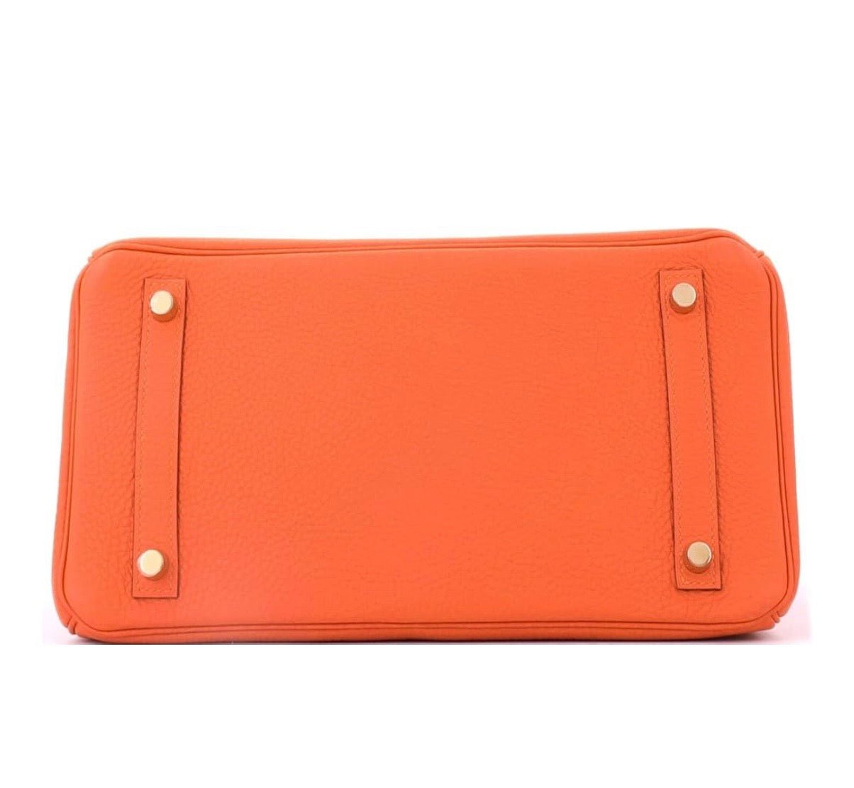 Birkin Handbag Orange Togo with Gold Hardware 30, Orange
