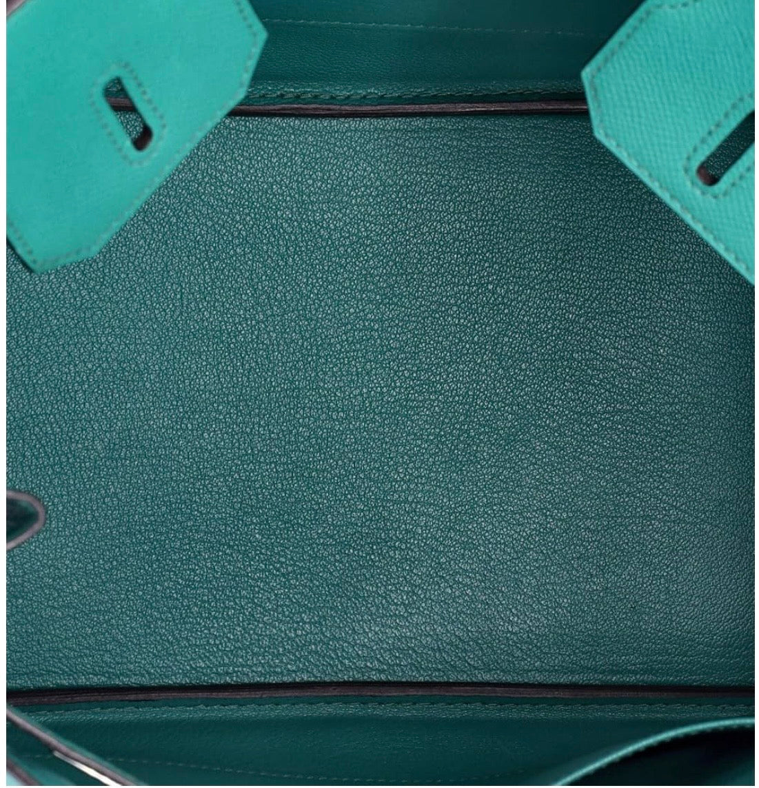 Hermes Birkin Blue Epsom With Palladium Hardware 30