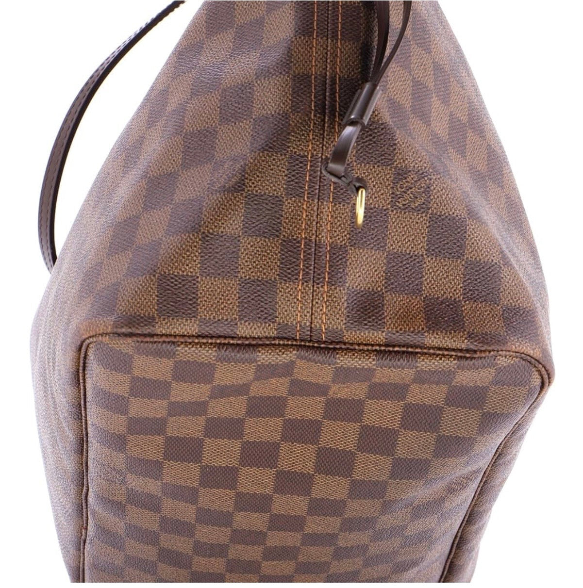 Louis Vuitton Never Full Tote Damier GM, Brown