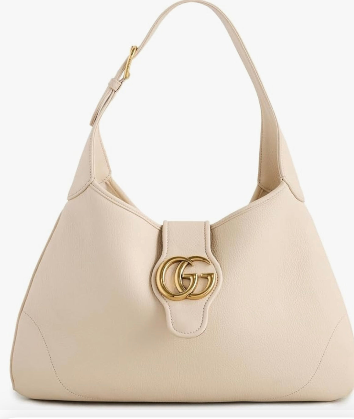 Gucci Beige Leather Aphrodite Shoulder Bag